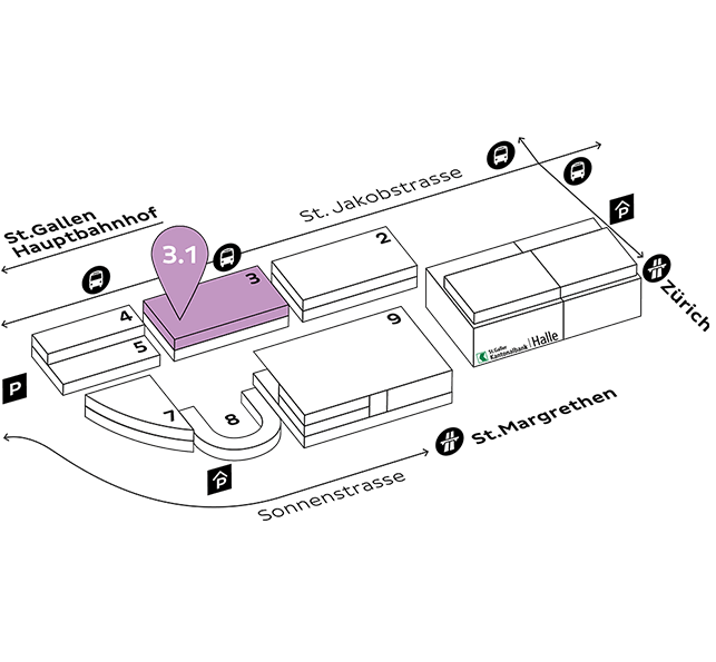 Lageplan Halle 3.1