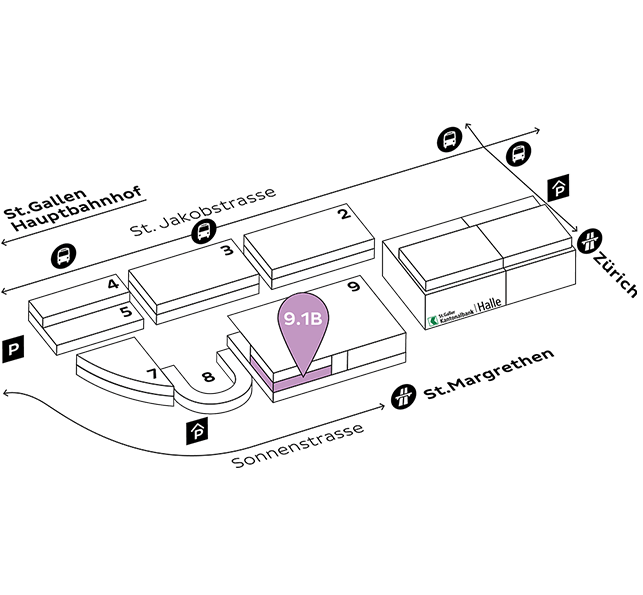 Lageplan Halle 9.1B